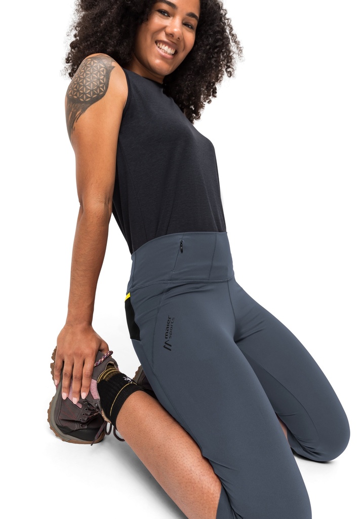 dámske capri legíny MAIER SPORTS ARENIT CAPRI W ombre blue