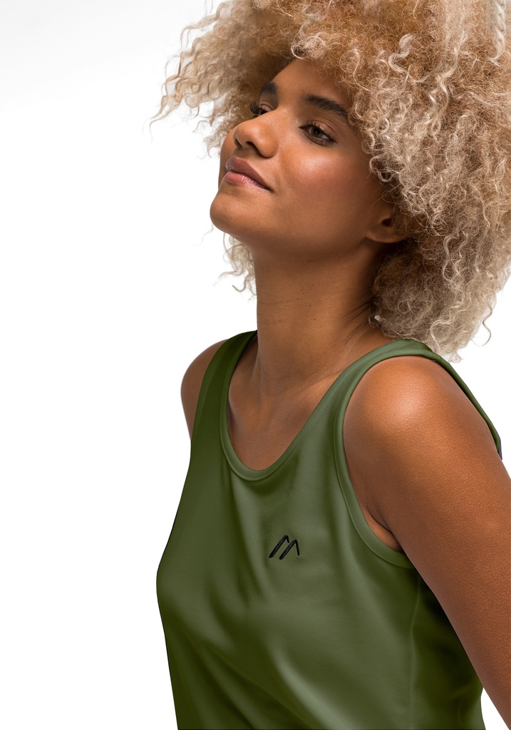 dámske tielko MAIER SPORTS PETRA military green