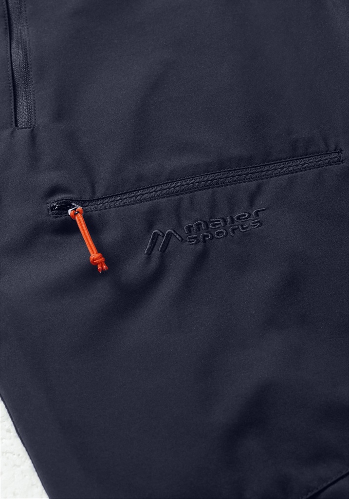 dámske nohavice Maier Sports Nata Zip Loop night sky