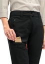 dámske nohavice Maier Sports Nata Zip Loop black