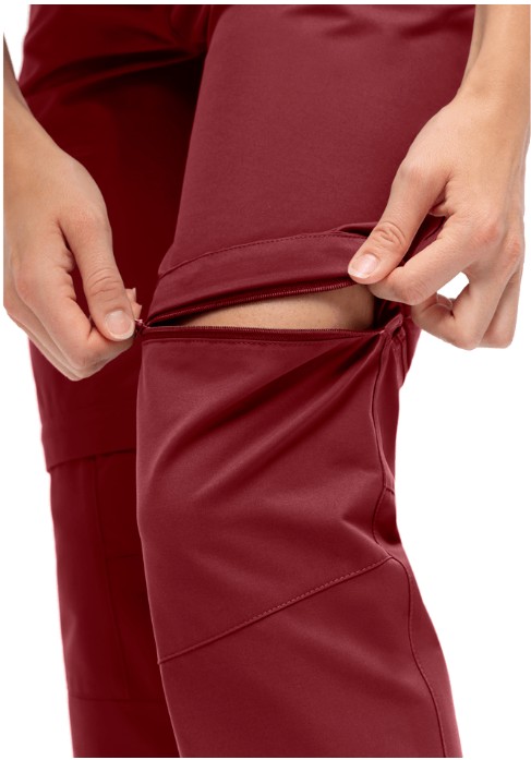 dámske nohavice Maier Sports Nata Zip Loop sun dried tomato