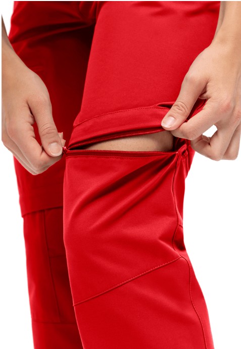 dámske nohavice Maier Sports Nata Zip Loop lollipop