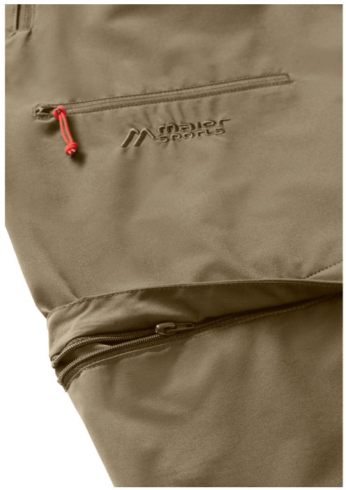 dámske nohavice Maier Sports Nata Zip Loop coriander