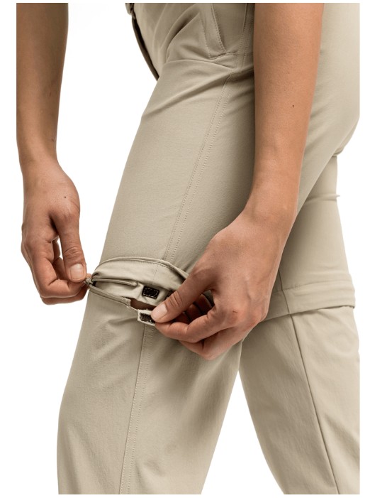 dámske nohavice Maier Sports Nata 2 brown rice