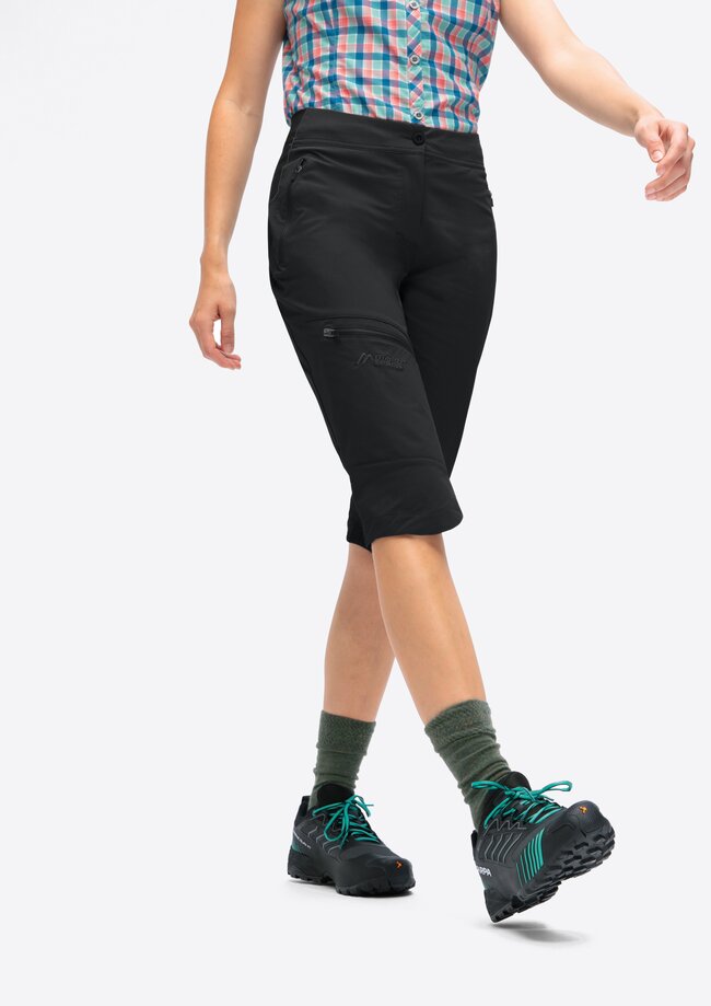 dámske šortky Maier Sports Inara slim Capri Vario black
