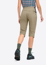 dámske šortky Maier Sports Inara slim Capri Vario brown rise