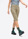 dámske šortky Maier Sports Inara slim Capri Vario brown rise