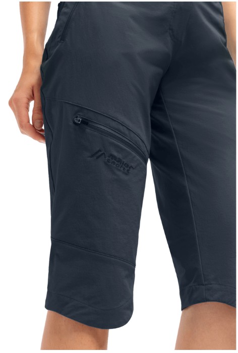 dámske šortky Maier Sports Inara slim Capri Vario graphite