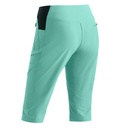 dámske šortky Maier Sports Inara slim Capri Vario green sponge