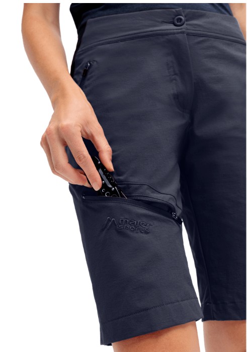 dámske šortky Maier Sports Inara Short Vario night sky