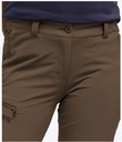 dámske nohavice Maier Sports Inara slim derby brown