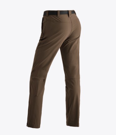 dámske nohavice Maier Sports Inara slim derby brown