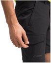 pánske nohavice Maier Sports Torid slim zip black