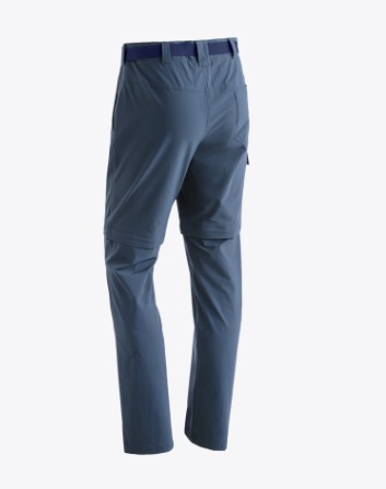 pánske nohavice Maier Sports Torid slim zip ensign blue