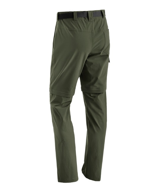 pánske nohavice Maier Sports Torid slim zip green goose