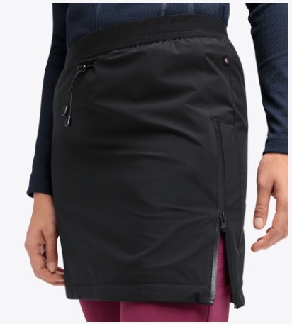 sukňa Maier Sports RainSkirt Winter black