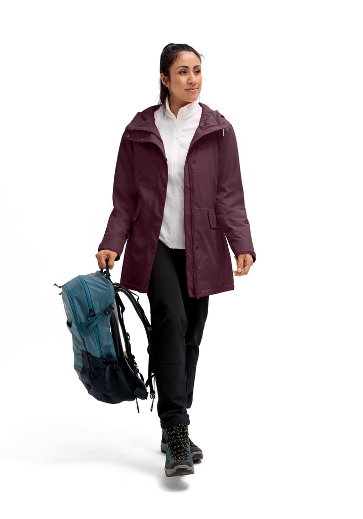 dámska zimná bunda Maier Sports Lisbon Coat rich soil