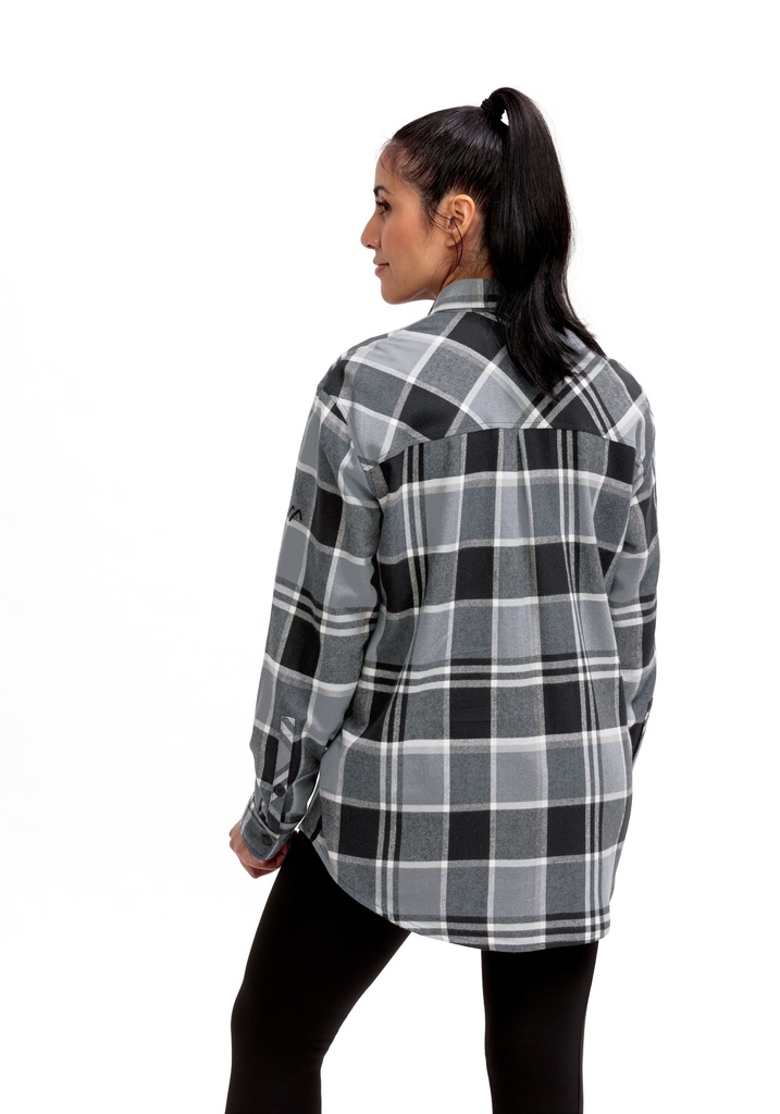 dámska košeľa Maier Sports Predeal 2.0 W grey check