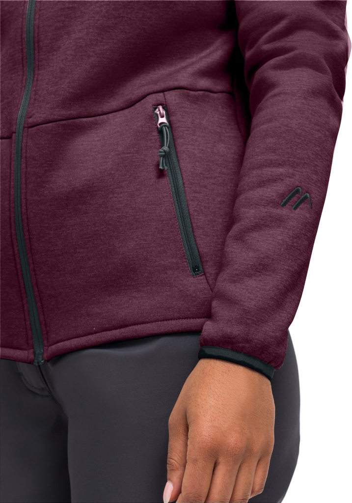 dámska mikina Maier Sports FAVE W rich soil melange