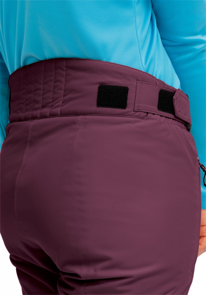 dámske lyžiarske nohavice Maier Sports VRONI SLIM 2.0 rich soil