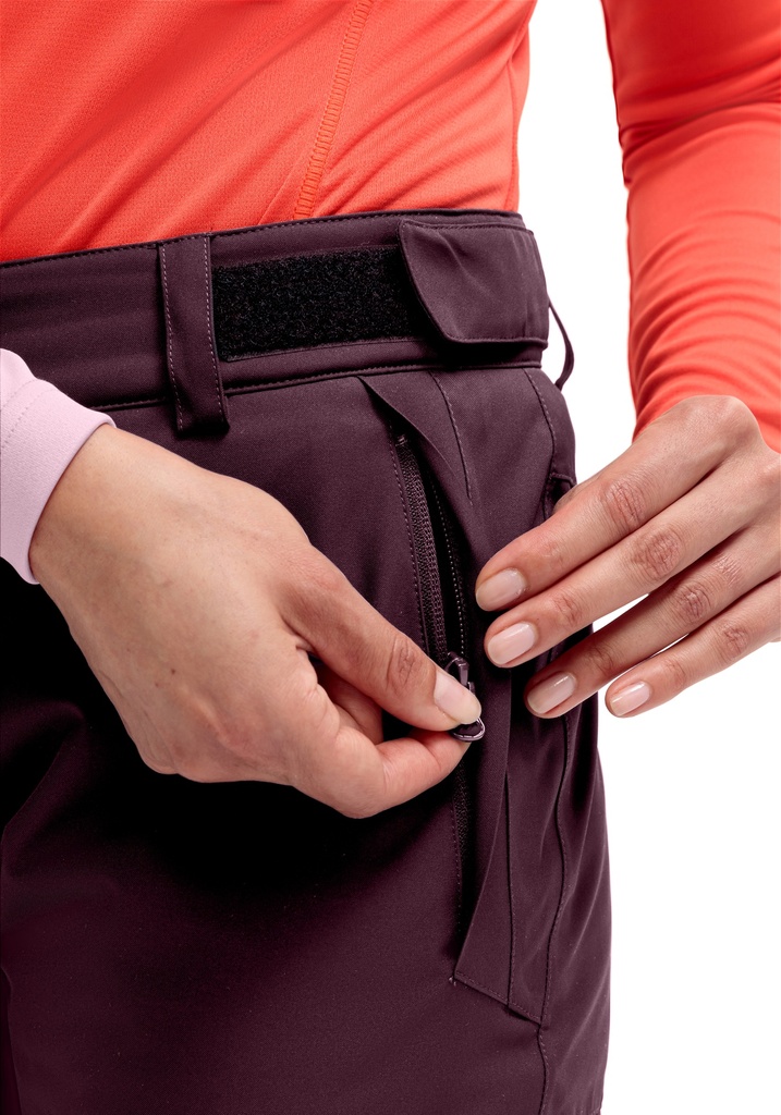 dámske lyžiarske nohavice Maier Sports MAJELLETTA W rich soil