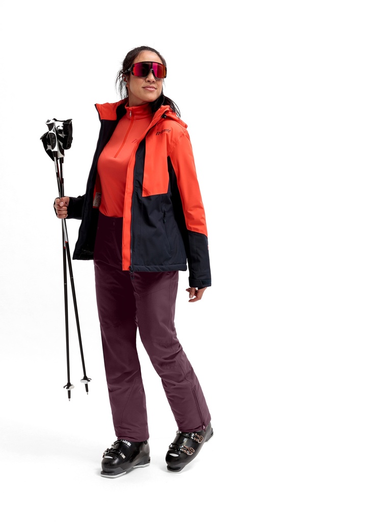 dámske lyžiarske nohavice Maier Sports MAJELLETTA W rich soil