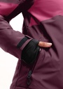 dámska bunda Maier Sports AMIATA W rich soil/deep raspberry