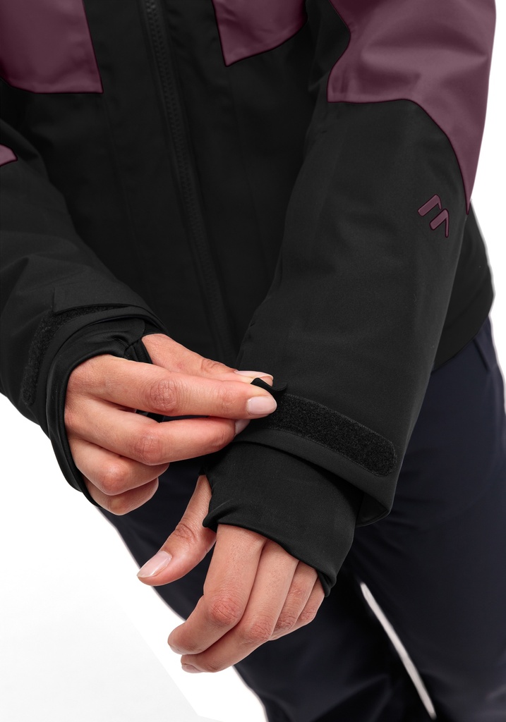 dámska lyžiarska bunda Maier Sports CAMPIGNA W black/rich soil