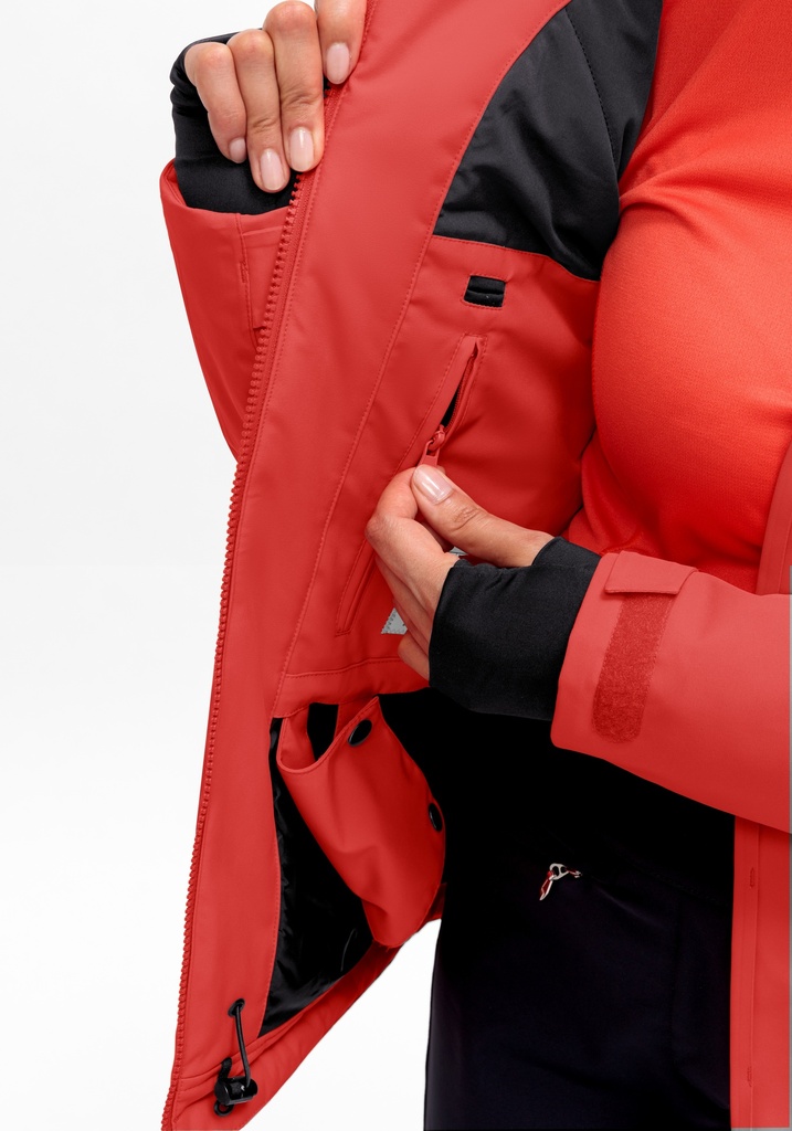 dámska lyžiarska bunda Maier Sports STRAJA lollipop/night sky