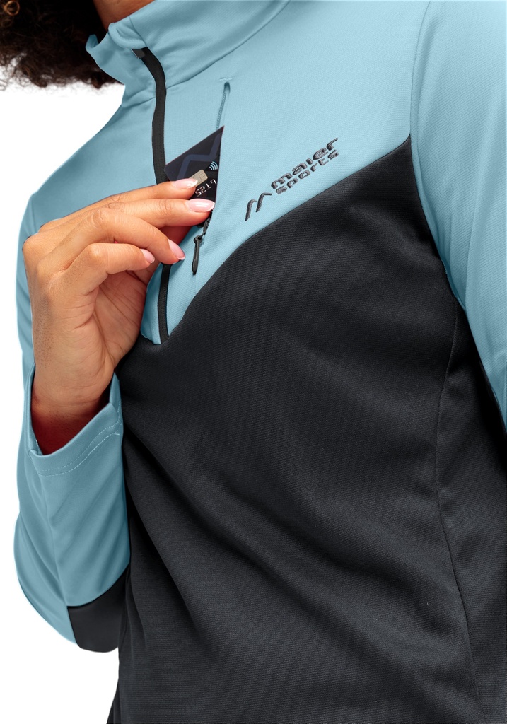 dámska mikina Maier Sports EVII night sky/iced blue