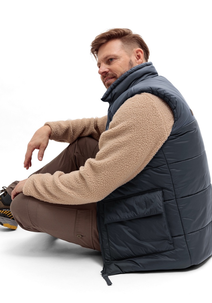 pánska vesta Maier Sports HEATCORE VEST M black/graphite