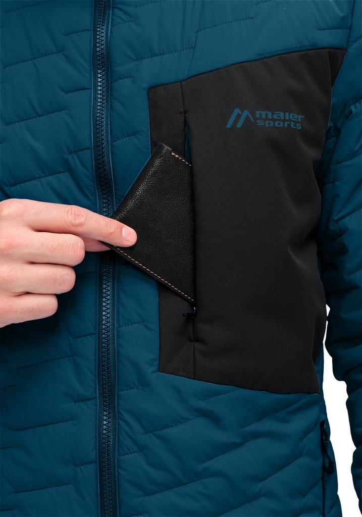 pánska bunda Maier Sports DONOVALY M peruvian blue/night sky