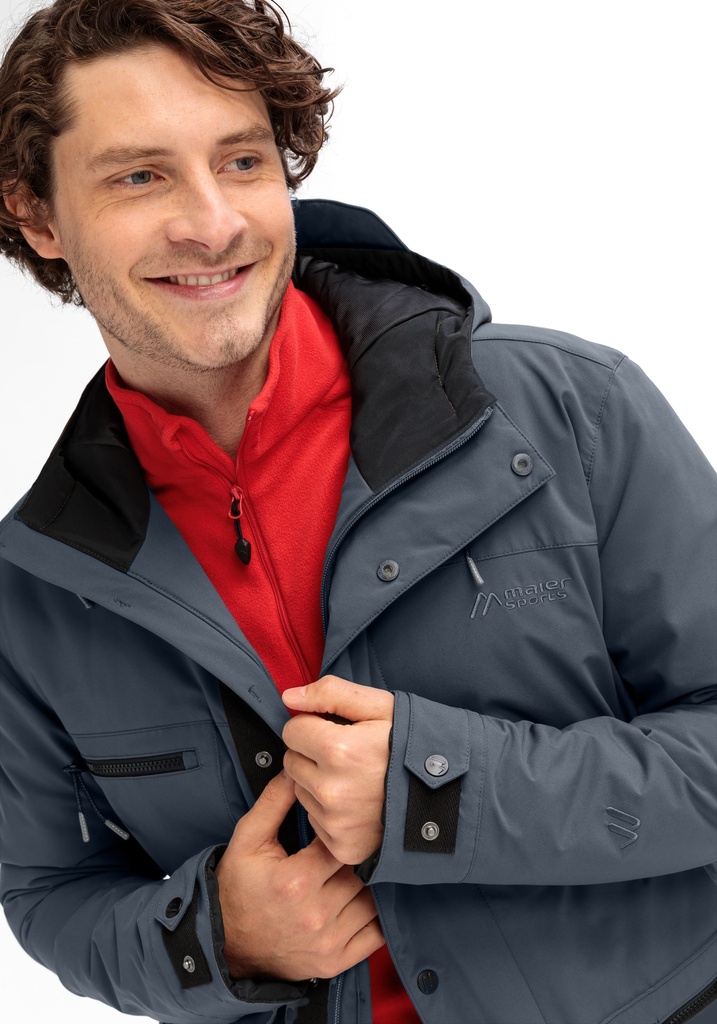 pánska bunda Maier Sports R3 ZED M ombre blue