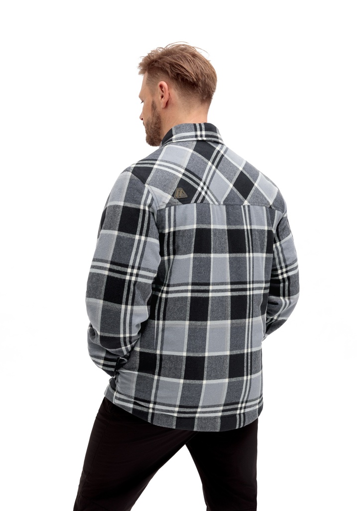 pánska košeľa Maier Sports CAMQUADRI M grey check