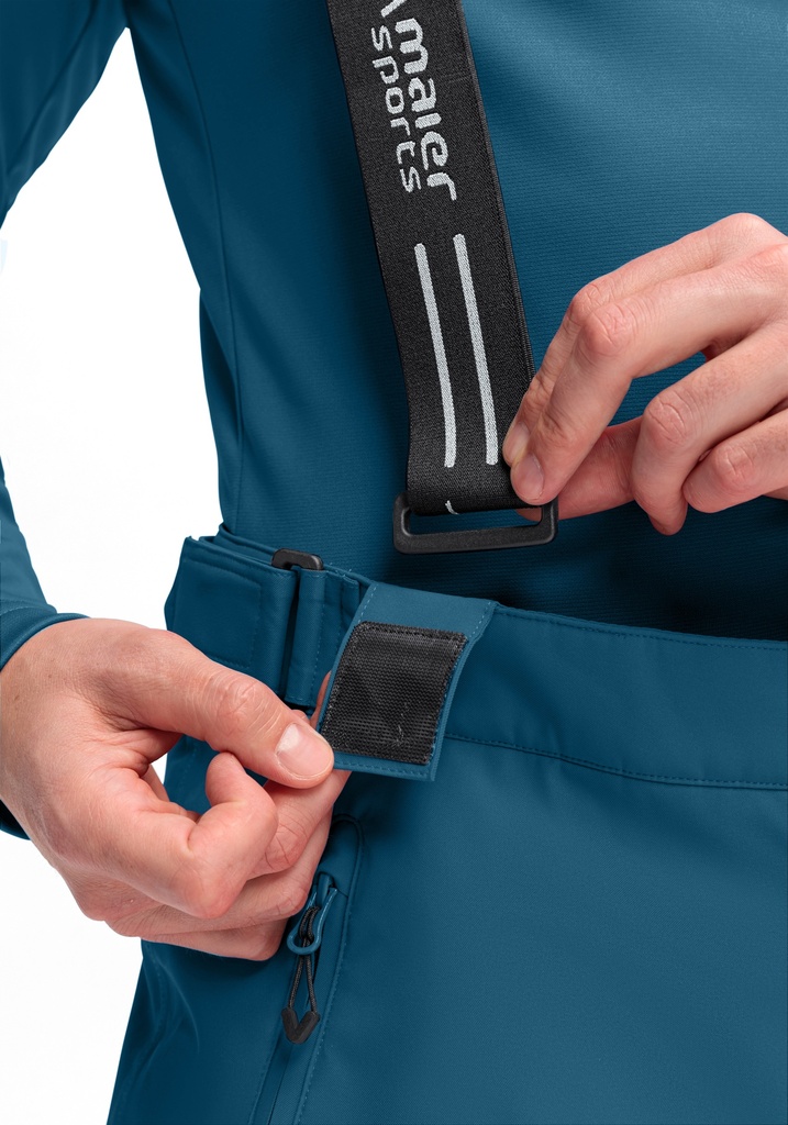 pánske lyžiarske nohavice Maier Sports ANTON 2.1 peruvian blue