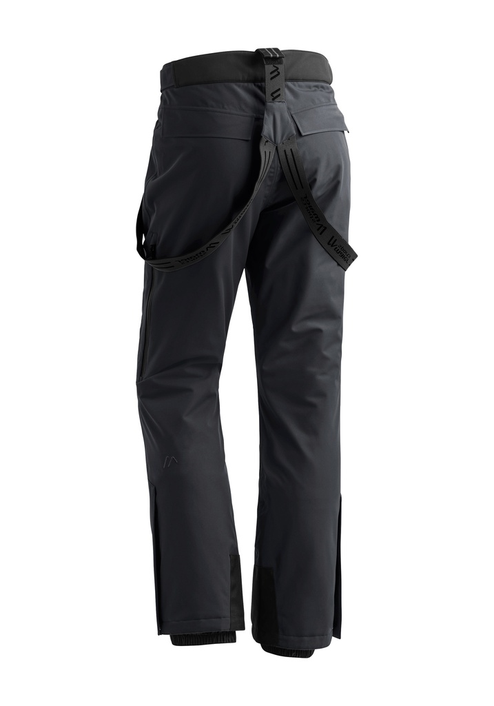 pánske lyžiarske nohavice Maier Sports ANTON VENT SLIM black