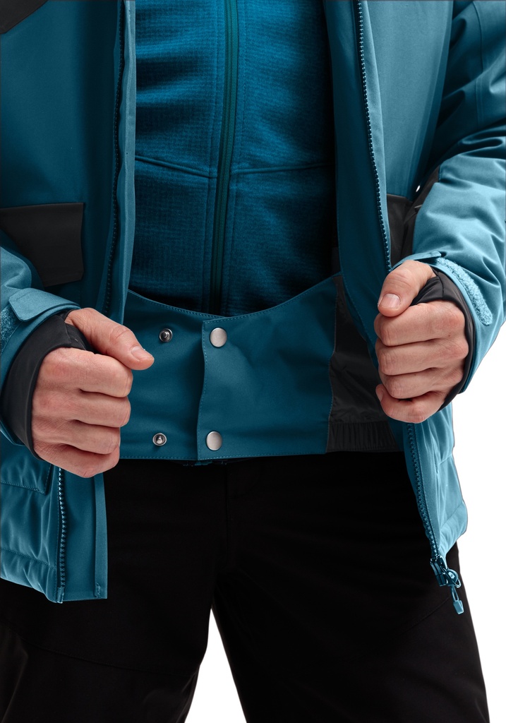 pánska bunda Maier Sports OVINDOLI M peruvian blue/black