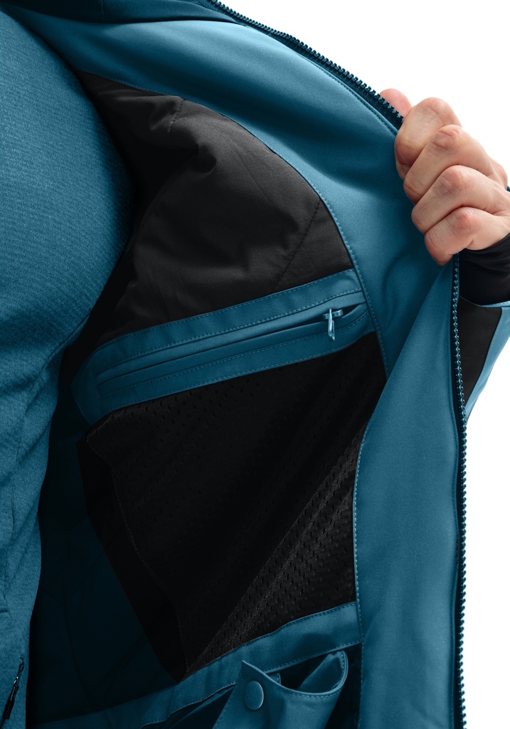 pánska bunda Maier Sports OVINDOLI M peruvian blue/black