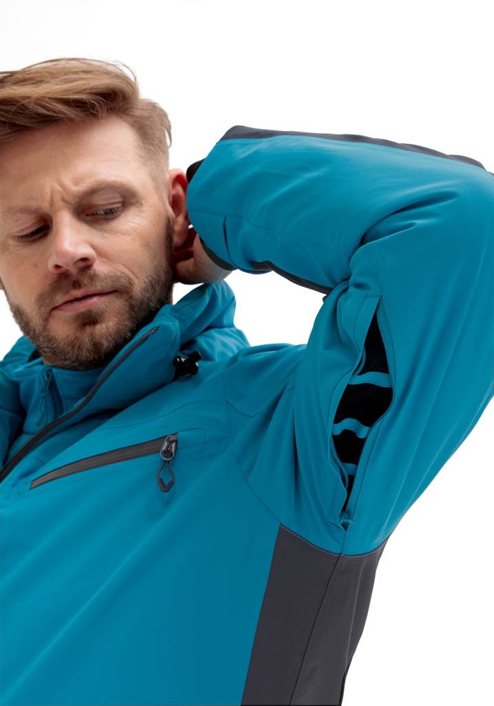 pánska bunda Maier Sports ROCCARASA M tibetan stone/graphite