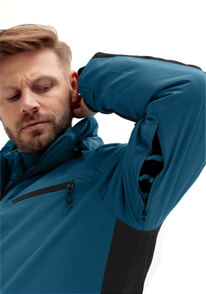 pánska bunda Maier Sports ROCCARASA M peruvian blue/black