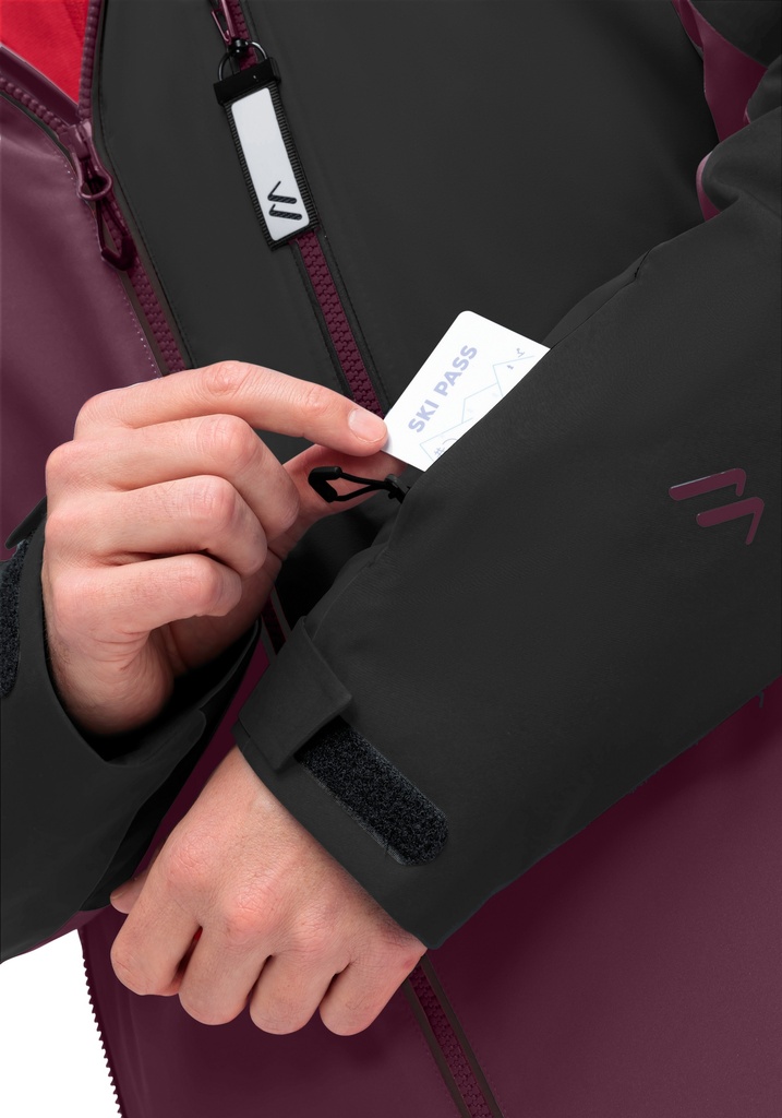 pánska bunda Maier Sports ORAVICE rich soil/black