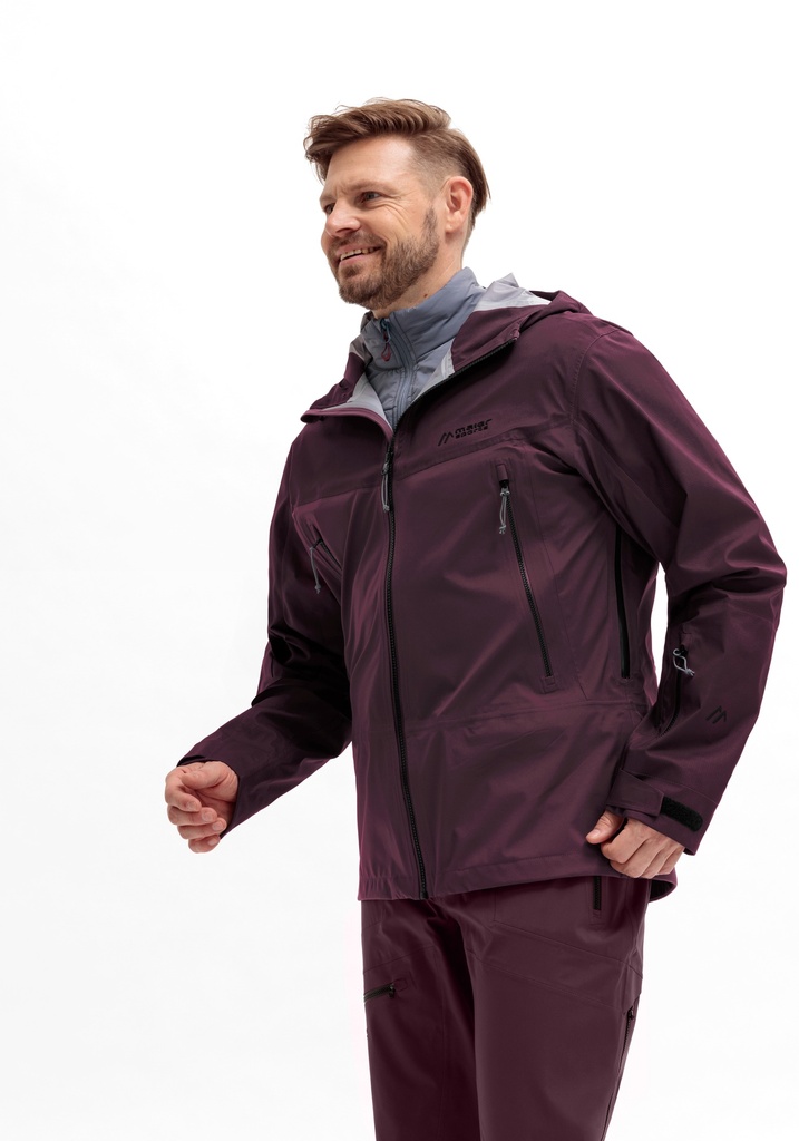 pánska bunda Maier Sports MARSICANO 3LG rich soil