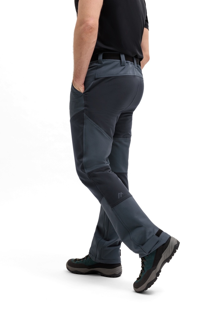 pánske turistické nohavice Maier Sports FLEECEFLEX M graphite/black