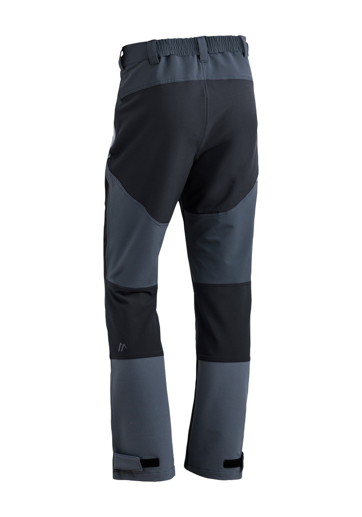 pánske turistické nohavice Maier Sports FLEECEFLEX M graphite/black