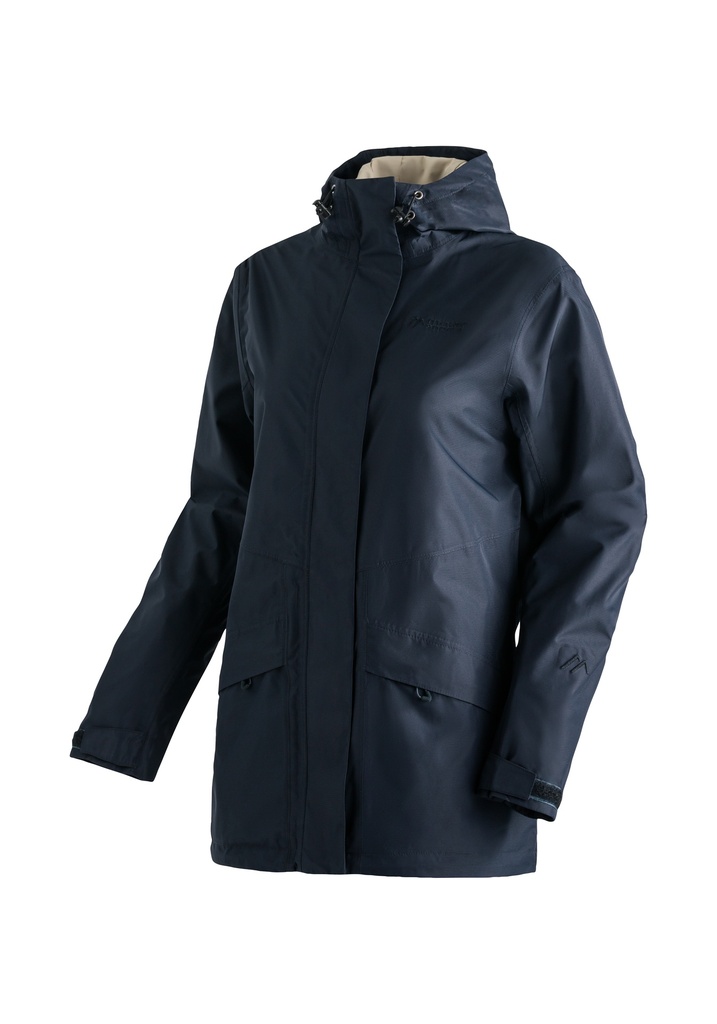 women's jacket Maier Sports Brocken Long W night sky