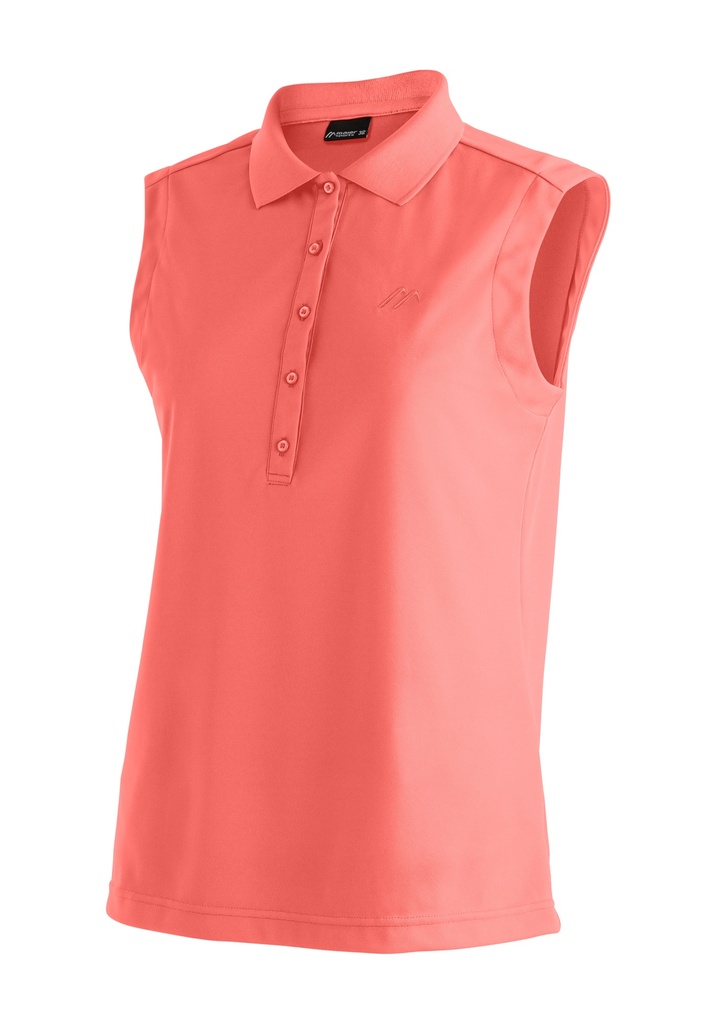 Damen-T-Shirt Maier Sports Ulrike Sleeveless rose parade