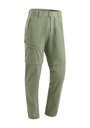 men's hiking pants Maier Sports Tajo Zip Loop green pond