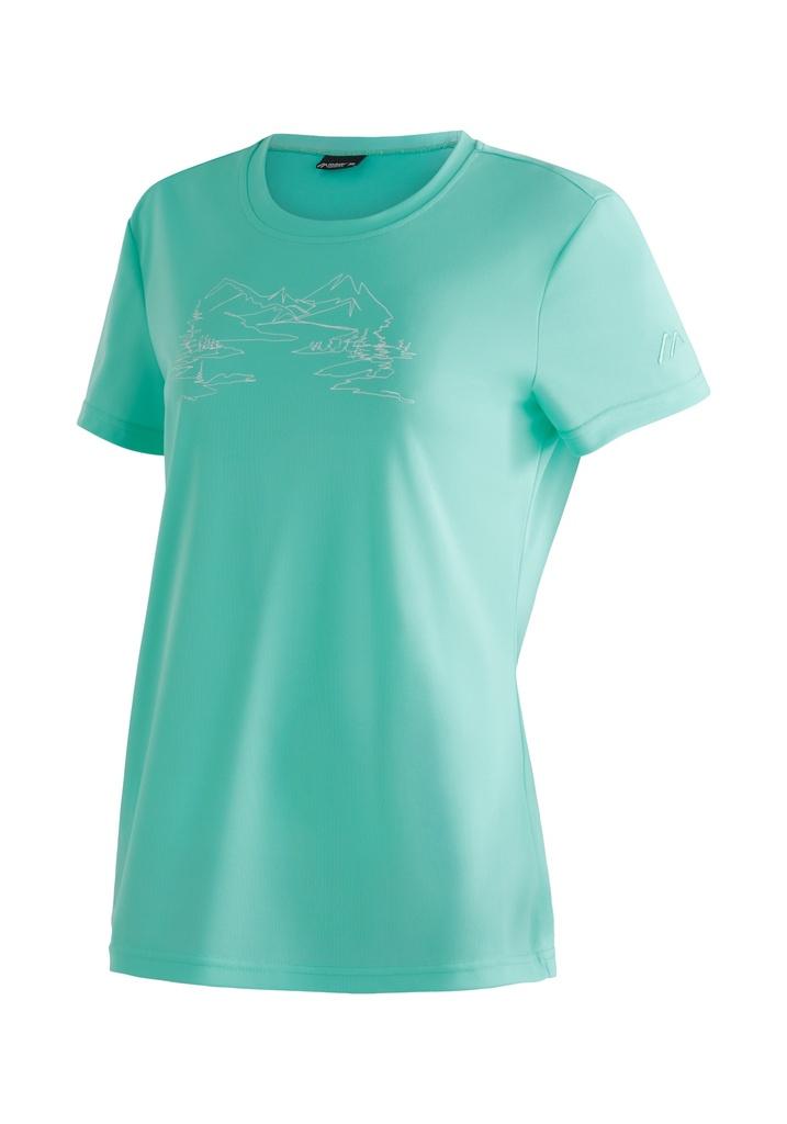 women's t-shirt Maier Sports Wilma Print surf city