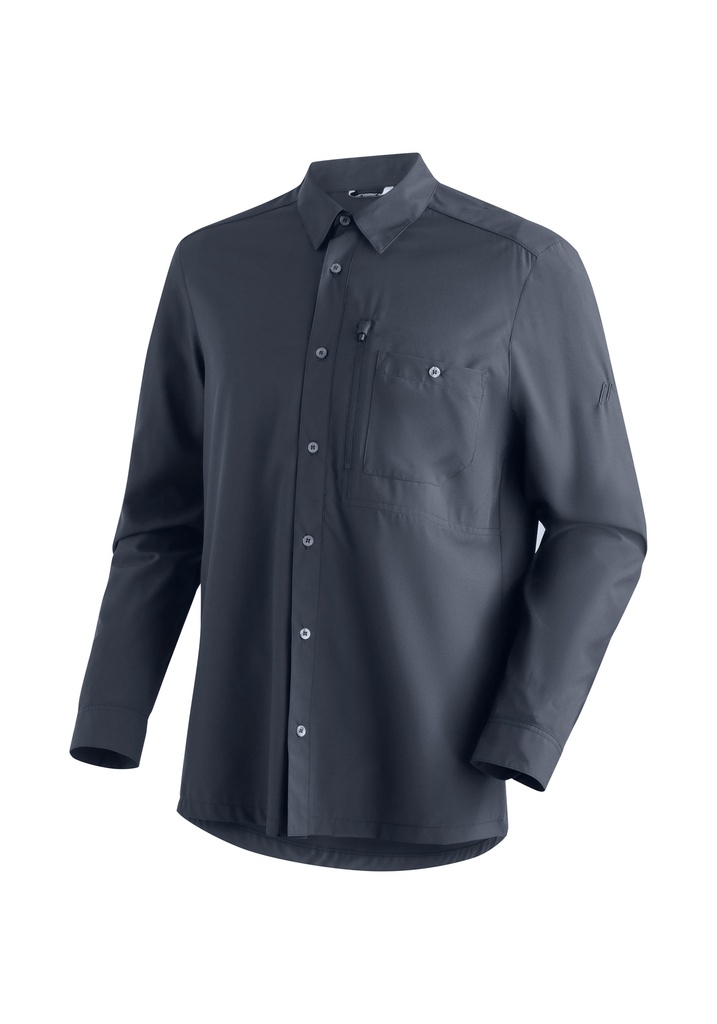 pánska košeľa Maier Sports Magos L/S M graphite