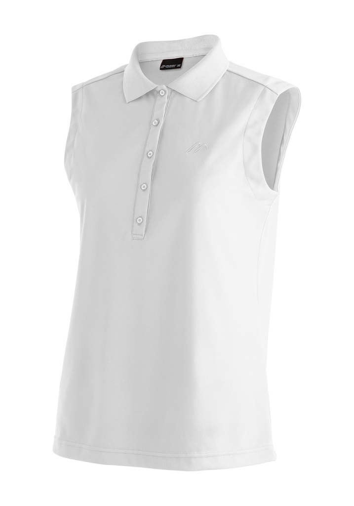 Damen-T-Shirt Maier Sports Ulrike Sleeveless white